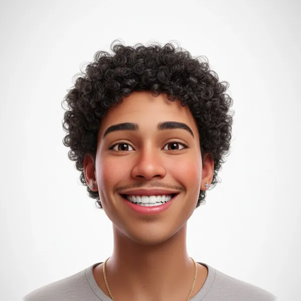 3D-portret van Gian Karso